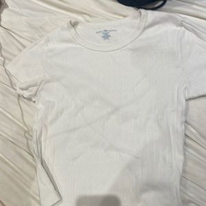 white brandy melville shirt